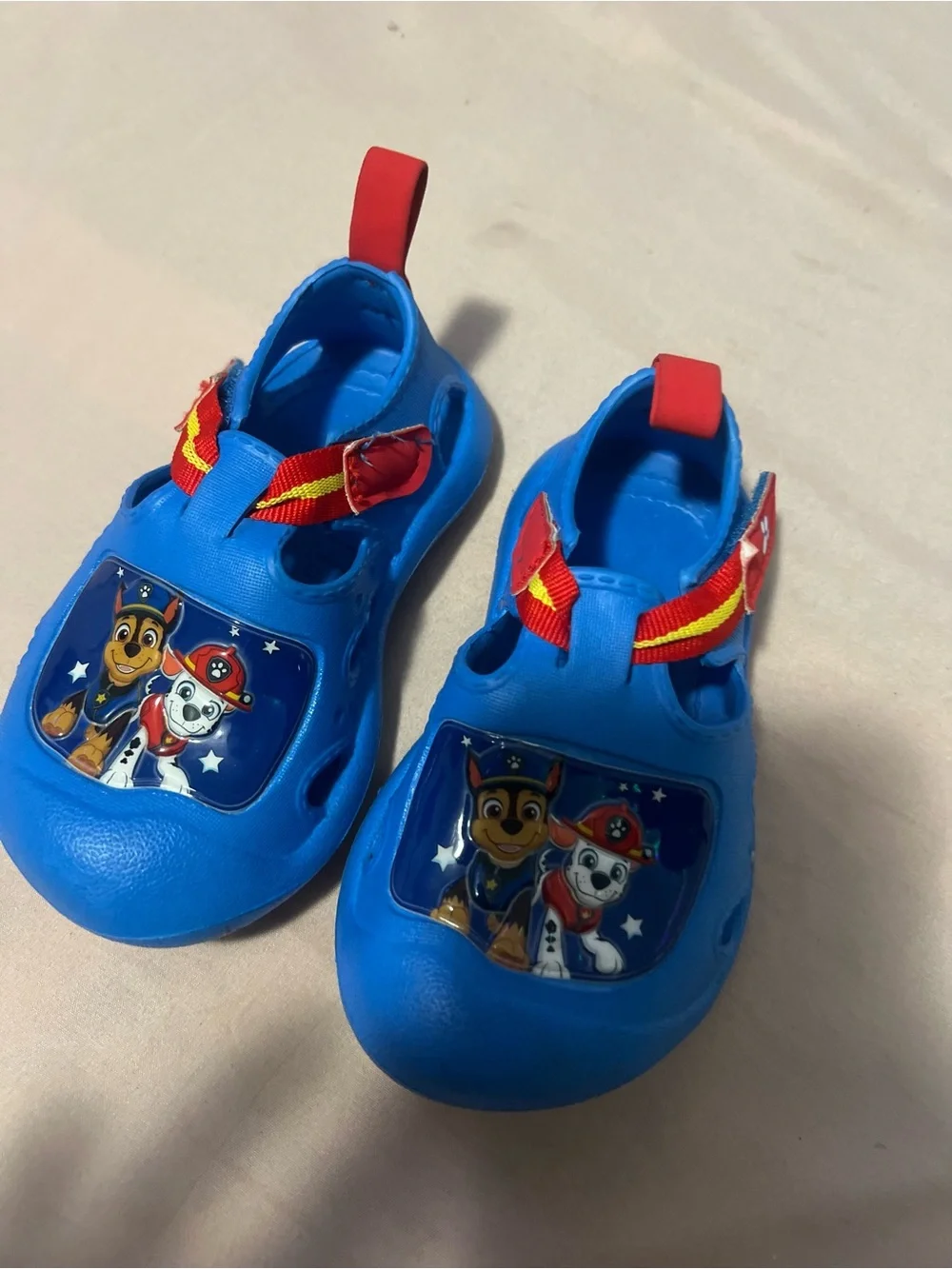Paw Patrol Blue Kids Character Clogs 5-6c